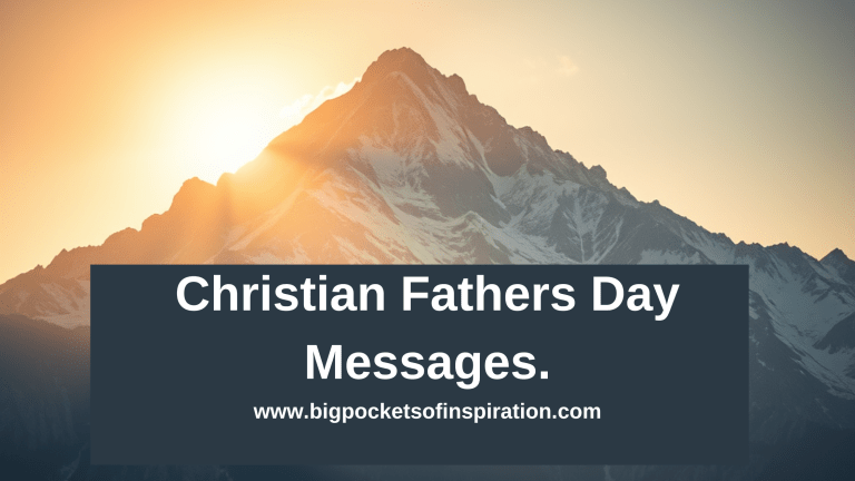 Christian Messages for Father�s Day.
